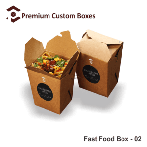 custom fast food packaging boxes 