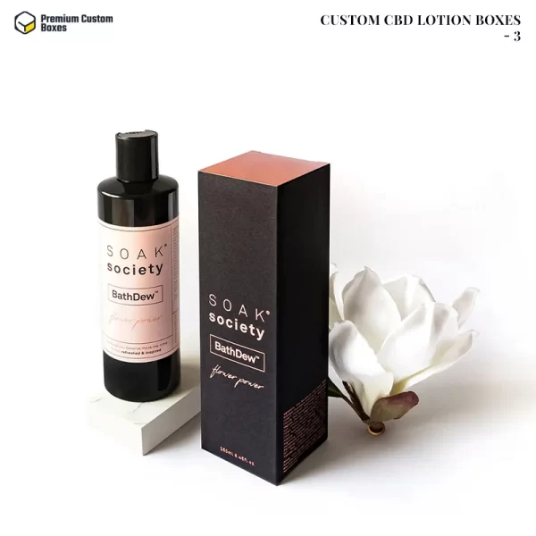 CBD Lotion Boxes Wholesale 3