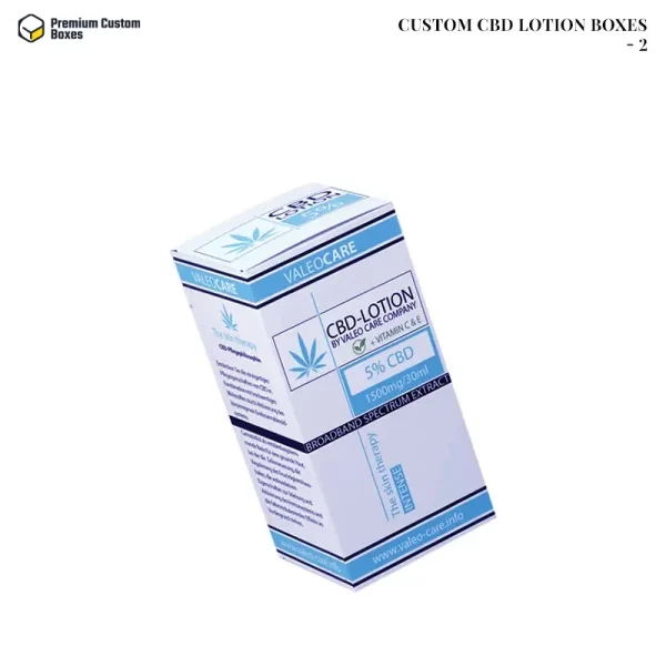 CBD Lotion Packaging Boxes 2