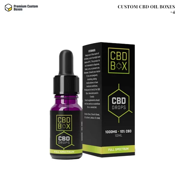 CBD Oil Box Packaging 4