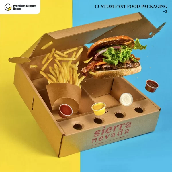 Cardboard Fast Food boxes 5