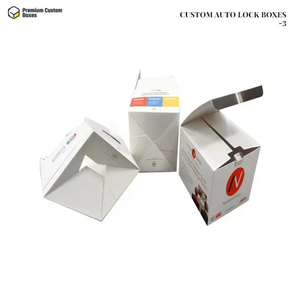 Custom Auto Lock Boxes Wholesale 3