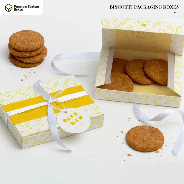 Custom Biscotti Packaging Boxes