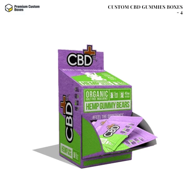 Custom CBD Gummies Packaging Boxes 4