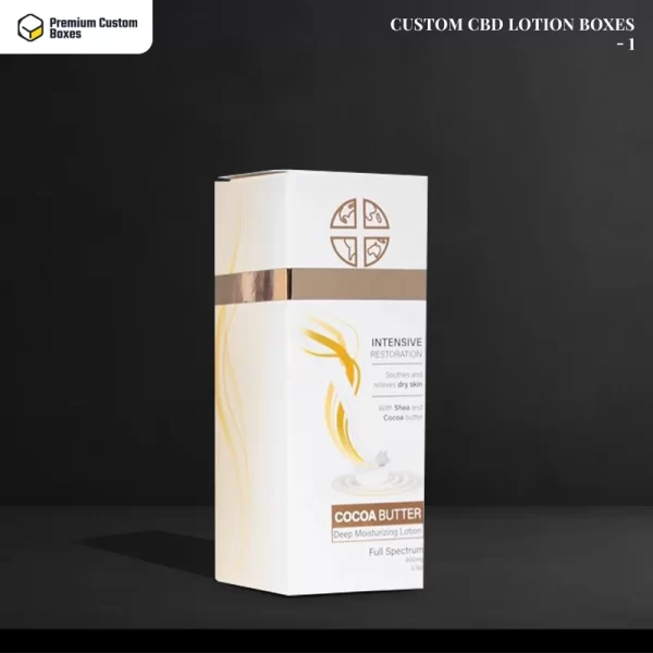 Custom CBD Lotion Boxes 1