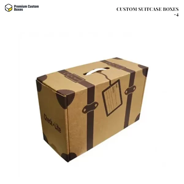 Custom Cardboard Suitcase Boxes 4