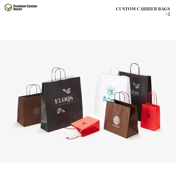 Custom Carrier Bags Wholesale 2