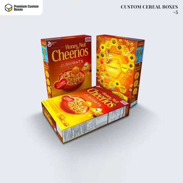 Custom Cereal Boxes With Logo