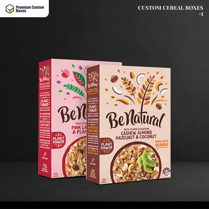 Custom Cereal Boxes Wholesale