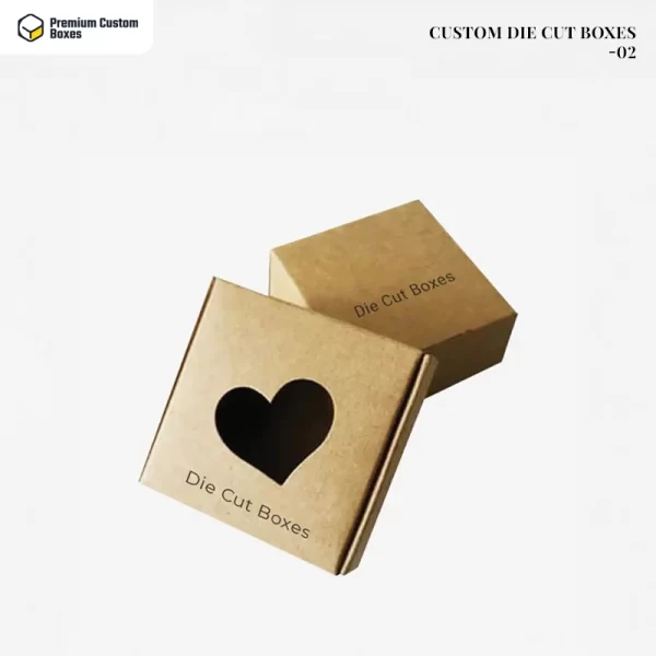 Custom Die Cut Boxes with window 02