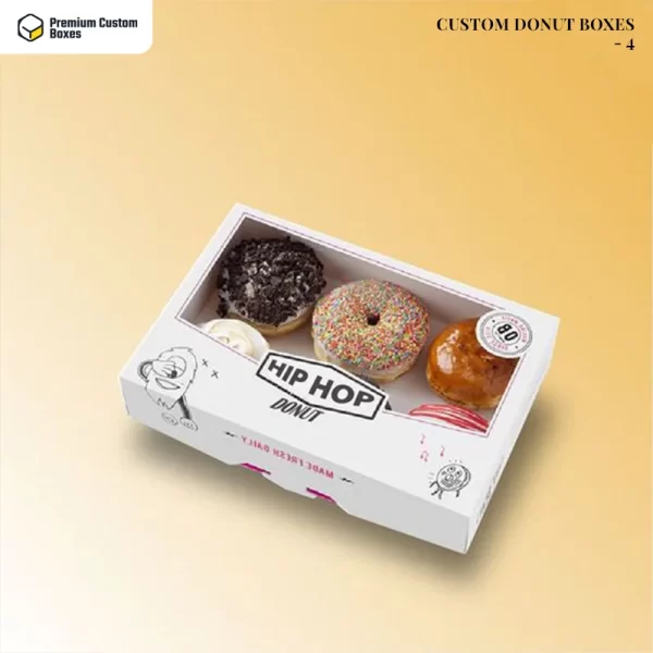Custom Donut Box Packaging Wholesale