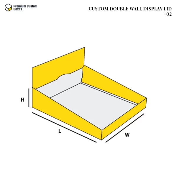 Custom Double Wall Display Lid 02