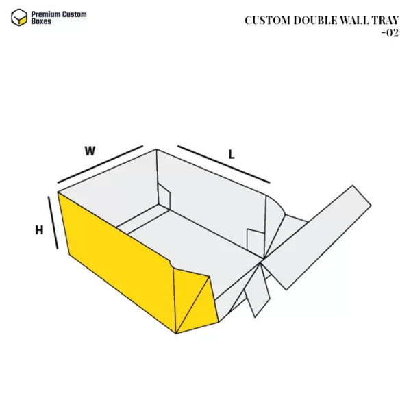 Custom Double Wall Tray 02