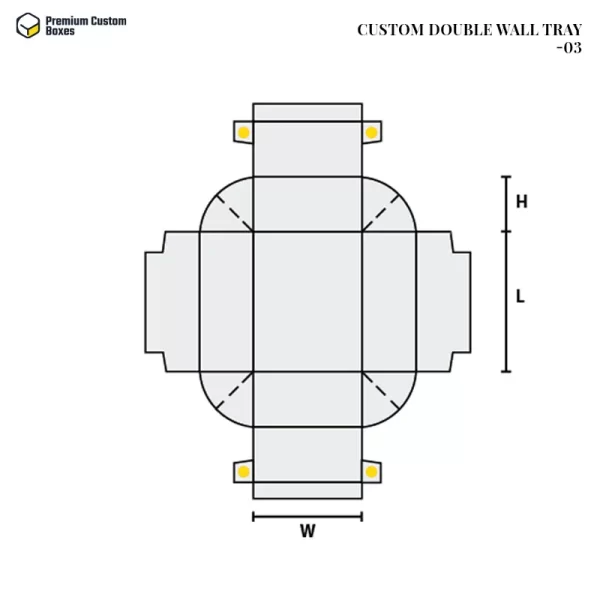 Custom Double Wall Tray 03