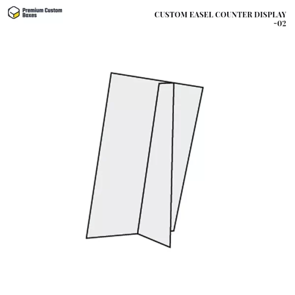 Custom Easel Counter Display 02