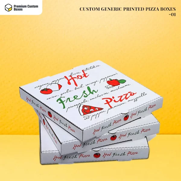 Custom Generic Printed Pizza Boxes 01