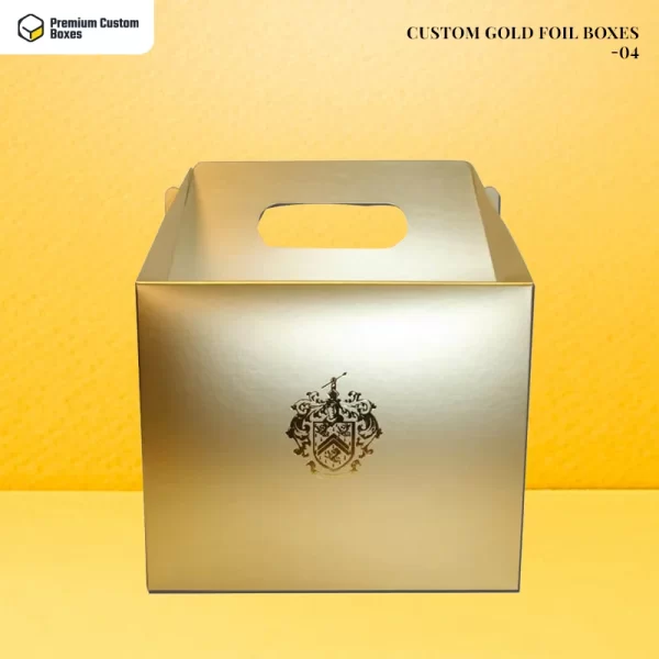 Custom Gold Foil Packaging Boxes 04