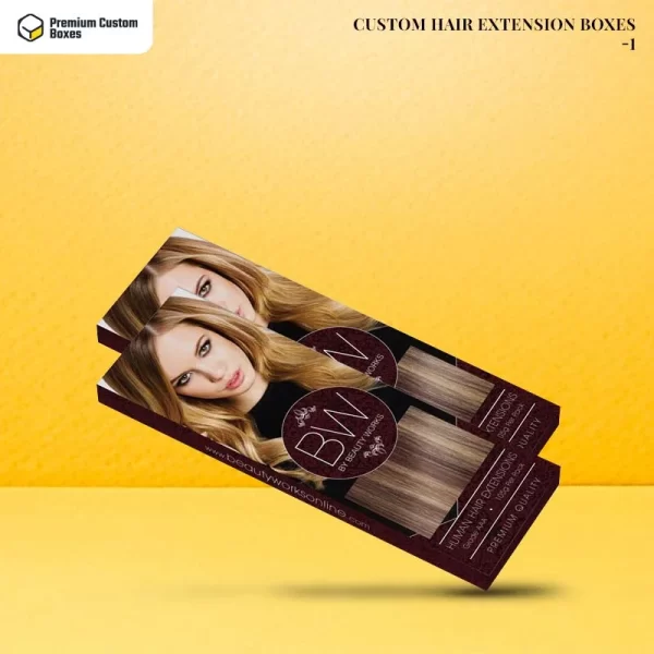 Custom Hair Extension Boxes 1