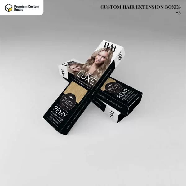 Custom Hair Extension Boxes Wholesale 3