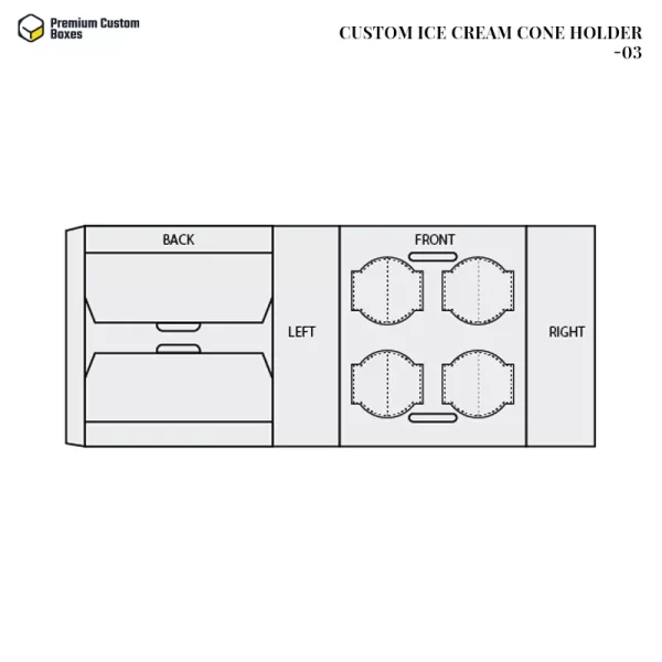 Custom Ice Cream Cone Holder 03