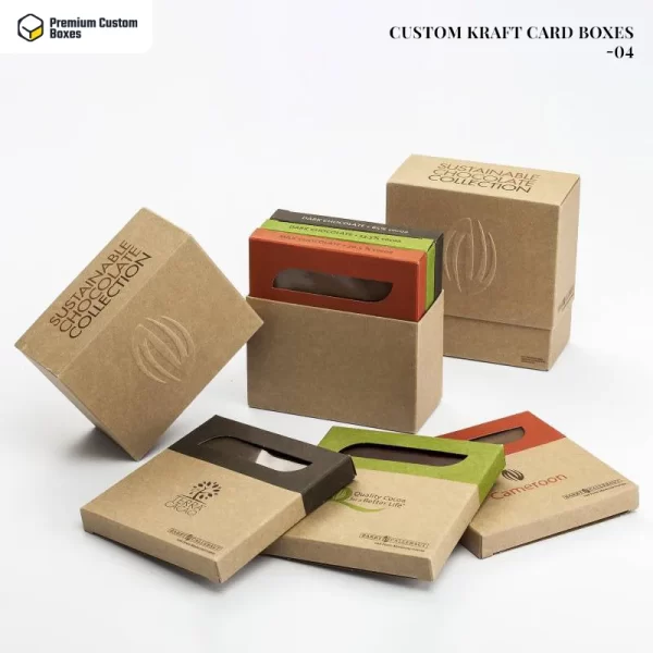 Custom Kraft Card Boxes wholesale 04