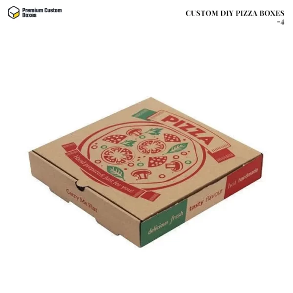 Custom Kraft DIY Pizza Boxes 03