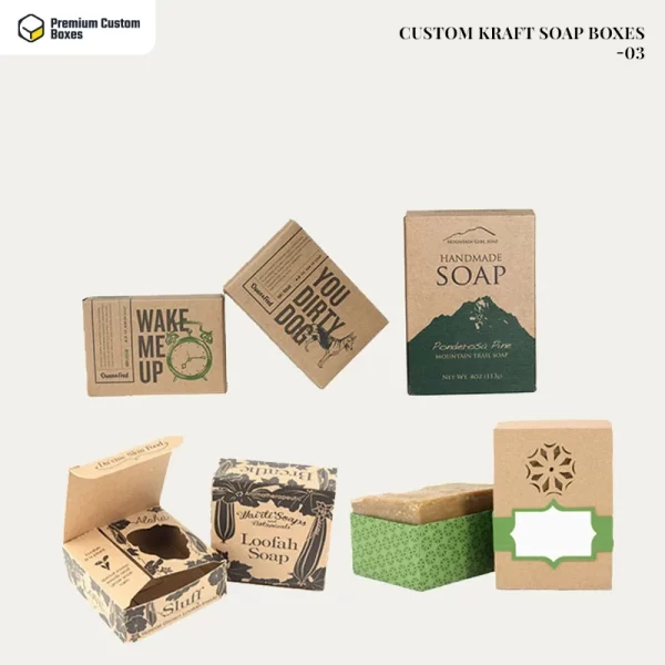 Custom Kraft Soap Boxes Wholesale 03