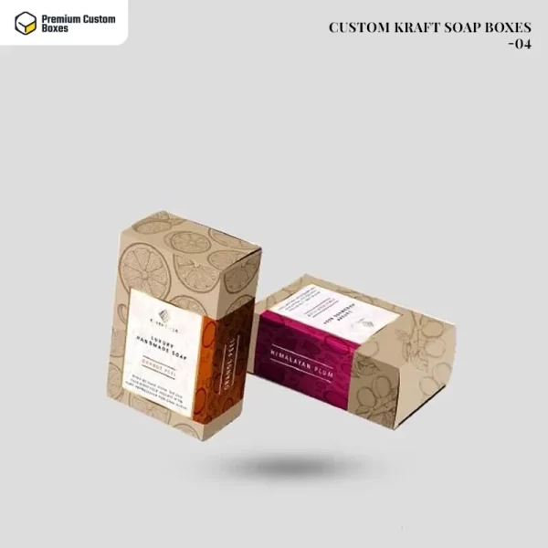 Custom Kraft Soap Packaging Boxes 04