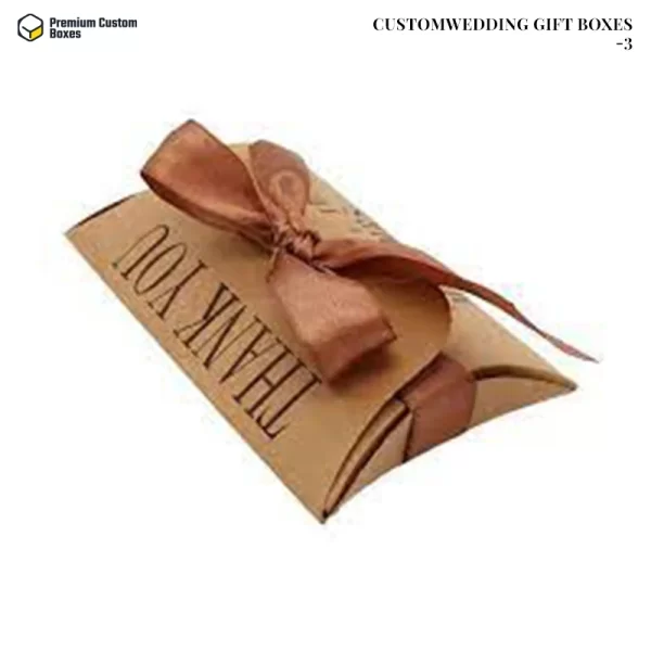 Custom Kraft Wedding Gift Boxes 2