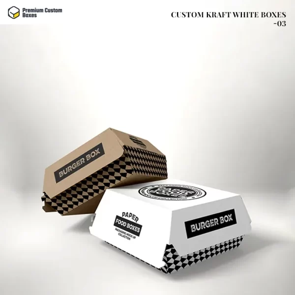 Custom Kraft White Packaging Boxes 03