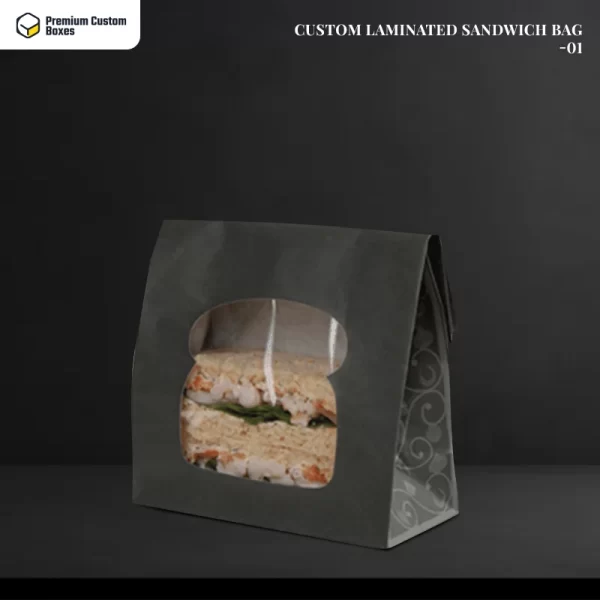Custom Laminated Sandwich Bag 01