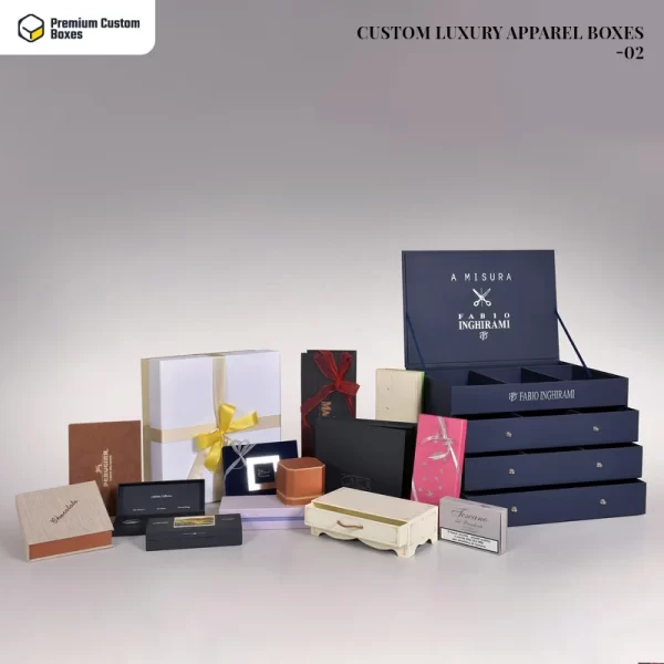 Custom Luxury Apparel Boxes Wholesale 02