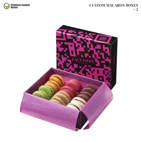 Custom Macaron Boxes Wholesale