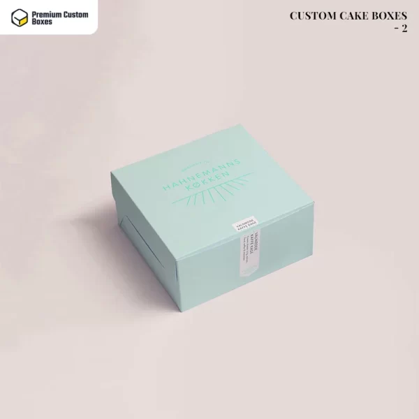 Custom Printed Cake Boxes Wholesale