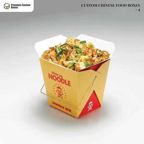 Custom Printed Chinese Food Boxes