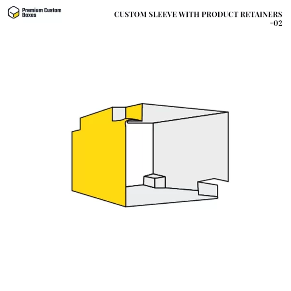 Custom Sleeve with Product Retainers 02