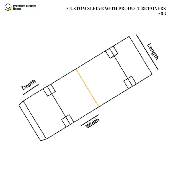 Custom Sleeve with Product Retainers 03