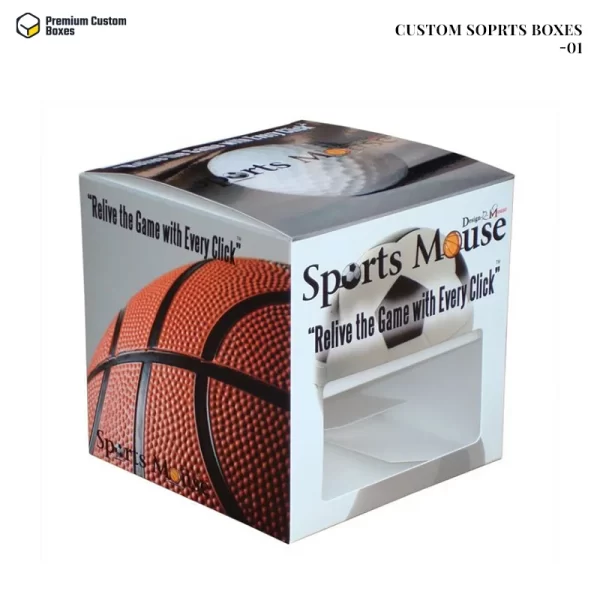 Custom Sports Boxes With Window 04