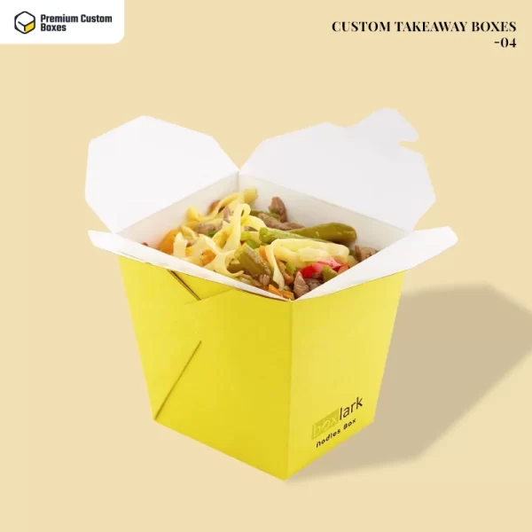 Custom Takeaway Box Packaging