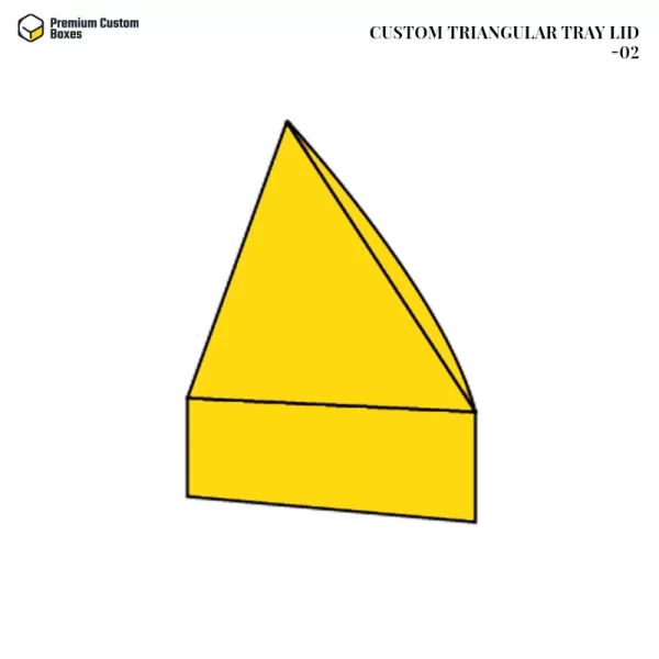 Custom Triangular Tray Lid 02
