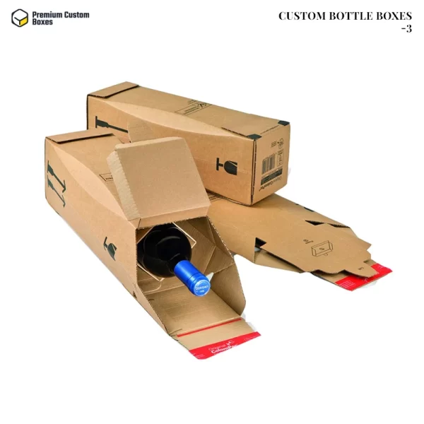 Custom cardboard Bottle Boxes 3