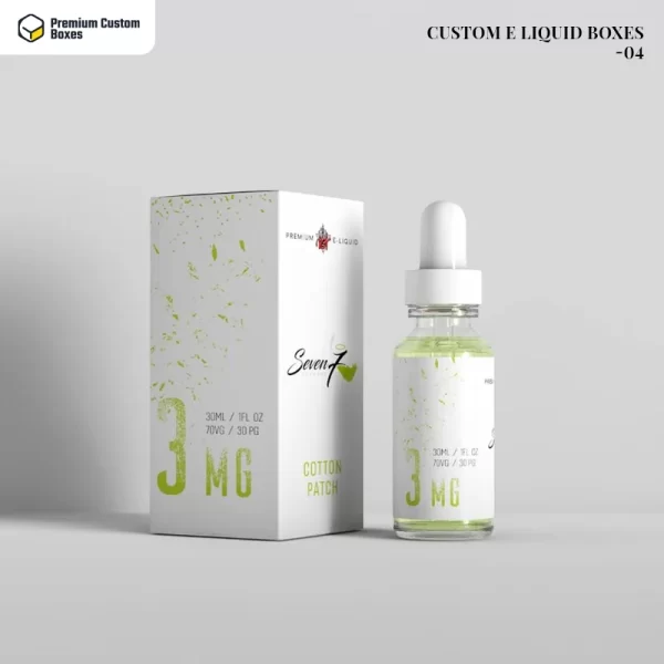Custom printed E Liquid Boxes 04