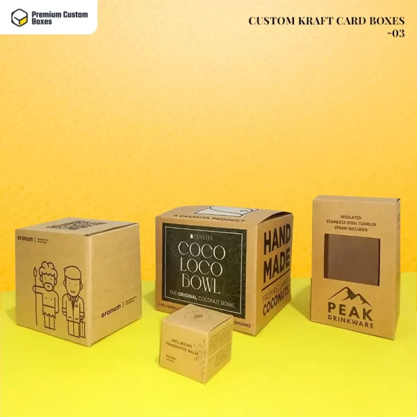 Custom printed Kraft Card Boxes 03