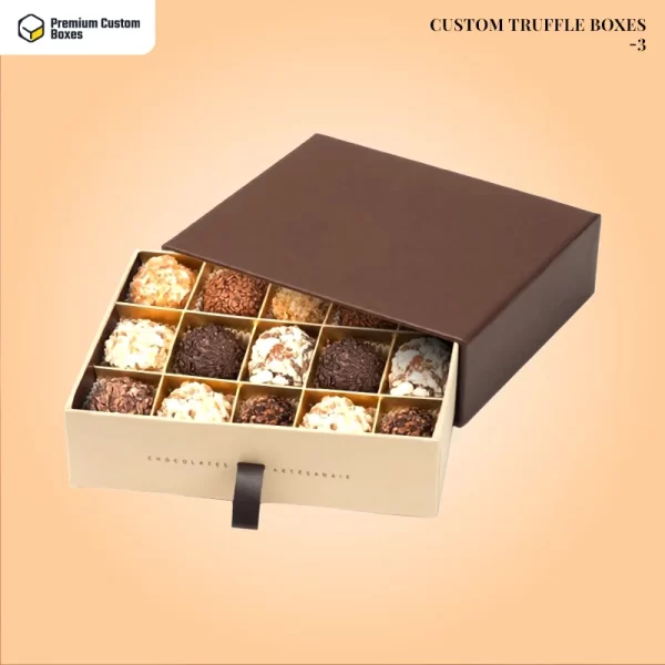 Custom printed Truffle Boxes 3