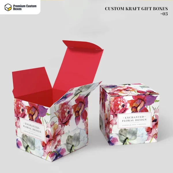 Printed Kraft Gift Boxes 03