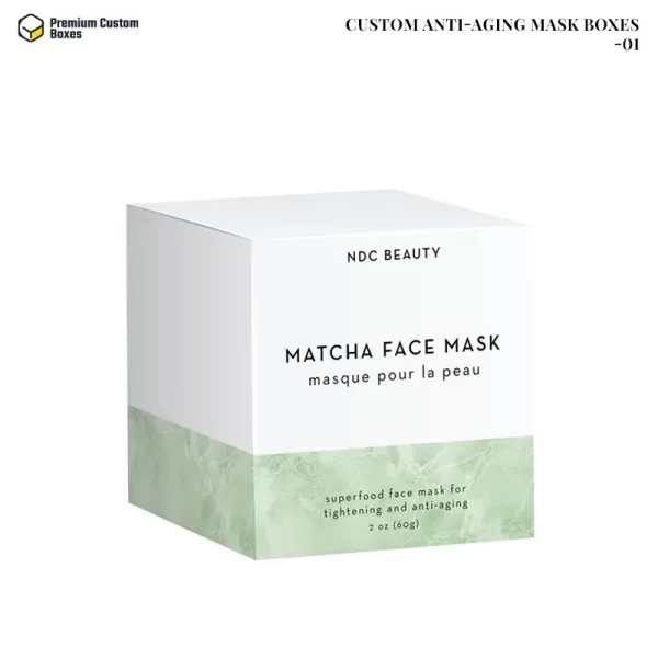 Custom Anti-Aging Mask Boxes 01
