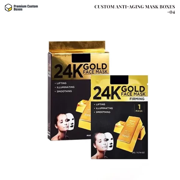Custom Anti-Aging Mask Boxes Wholesale 04