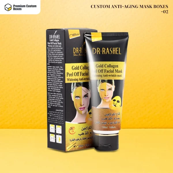 Custom Anti-Aging Mask Packaging Boxes 02