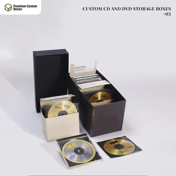 Custom DVD Storage Boxes Wholesale