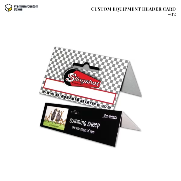 personlized Equipment Header Card